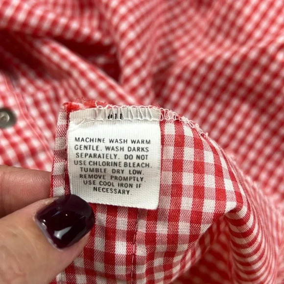 UbarC VTG California Ranchwear Pearl Snap Shirt Mens Size 17 34 Made in USA - Picture 12 of 12